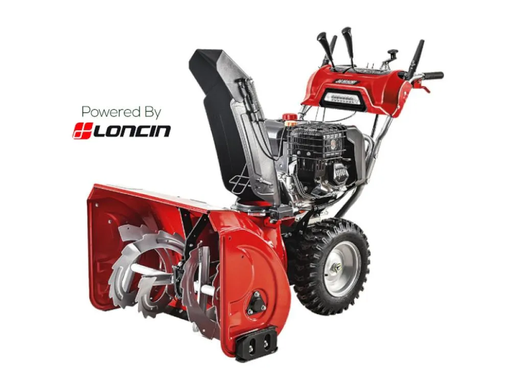Spazzaneve a ruote maori mp 866 ae con motore a scoppio loncin fresa 53cm Maori professional
